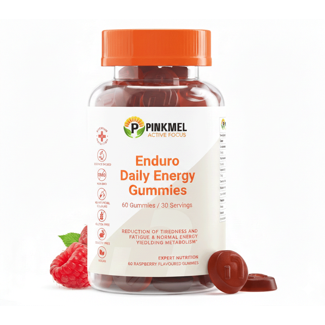 Enduro Daily Energy Gummies – 60 Gummies / 30 Servings